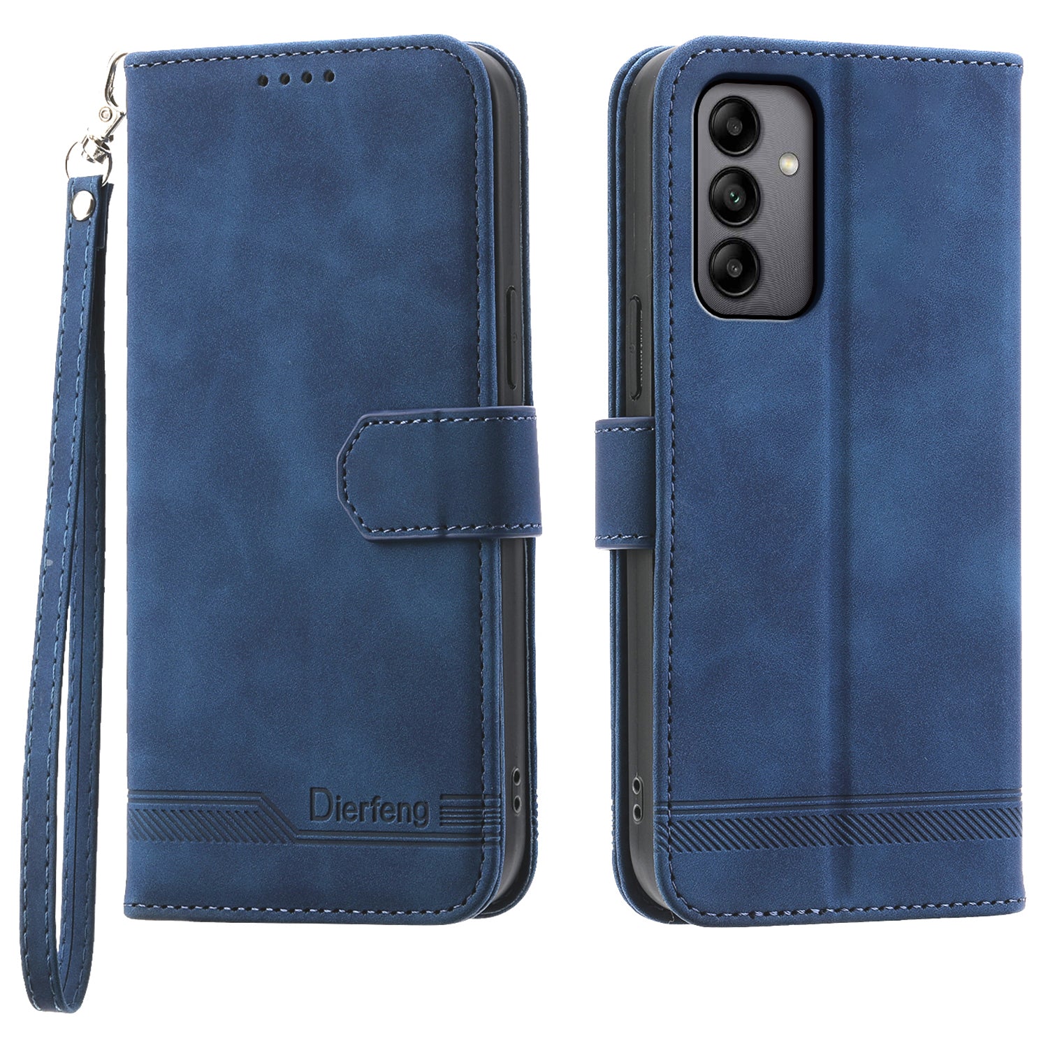 DIERFENG DF-03 For Samsung Galaxy A05s 4G Case Slim-Fit PU Leather Stand Cover Phone Shell Wallet DIERFENG DF-03 For Samsung Galaxy A05s 4G Case Slim-Fit PU Leather Stand Cover Phone Shell Wallet